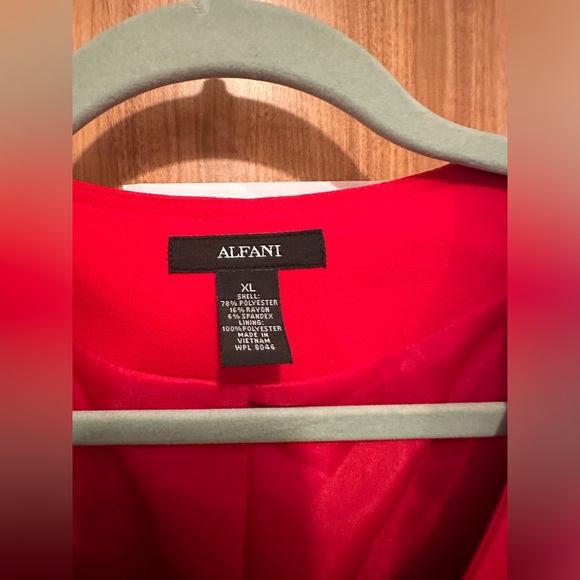 Alfani Womens Flared Sleeve Jacket Red Size XL - Picture 5 of 10
